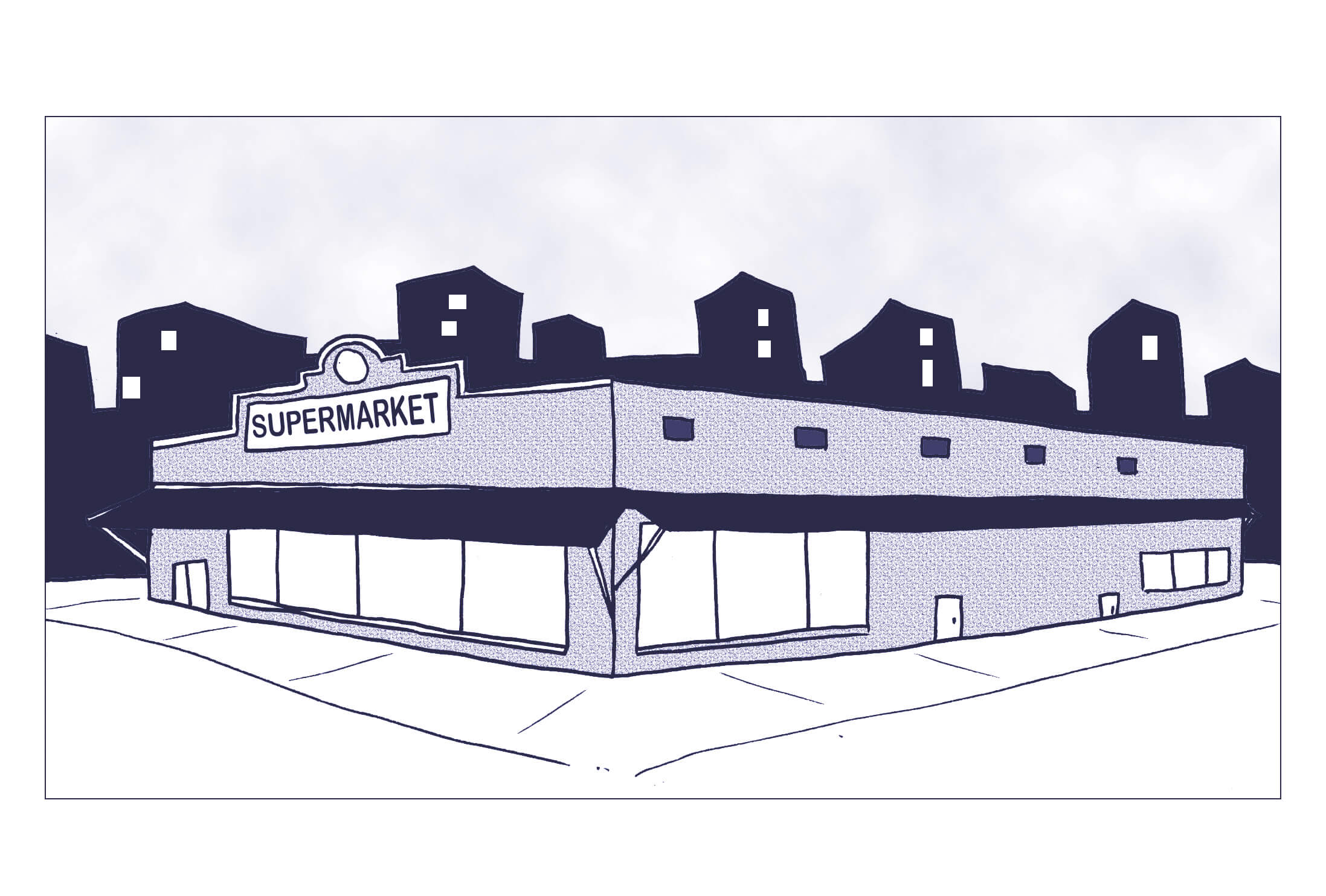 get council approval for supermarket